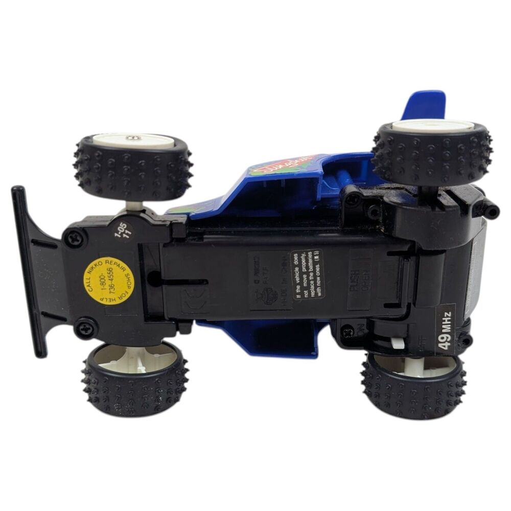 Vintage 80s Nikko Radio Control Slingshot R/C Buggy 1/24 Scale w/ box Test Video - Picture 13 of 16